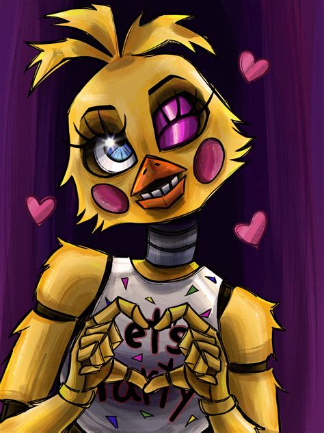 toy chica fanart